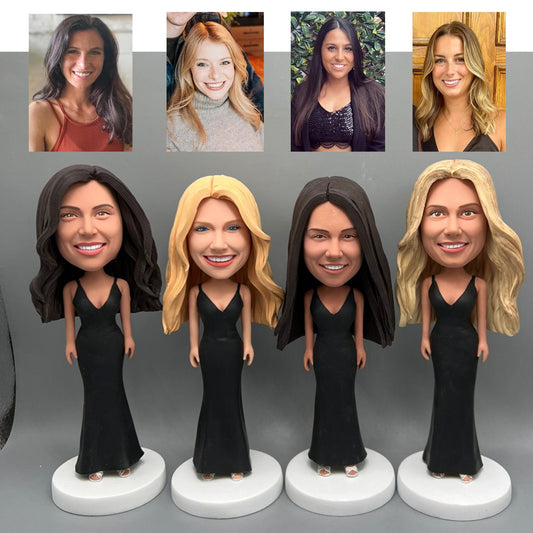 Custom handmade polymer clay family and group figurine by LustarStudio (2 of 2)