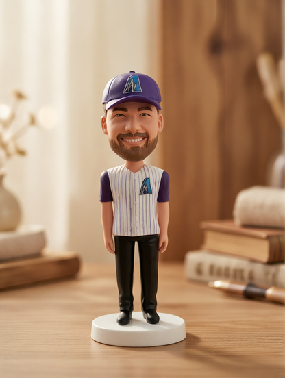 Custom Bobblehead | Handmade Polymer Clay | LustarStudio