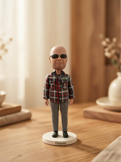 Custom Bobblehead | Handmade Polymer Clay | LustarStudio